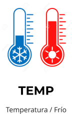 TEMP Temperatura / Frío